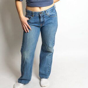 Levi's Vintage Jeans 27x27 Blue 550 Relaxed Fit Tapered Leg Denim Blue